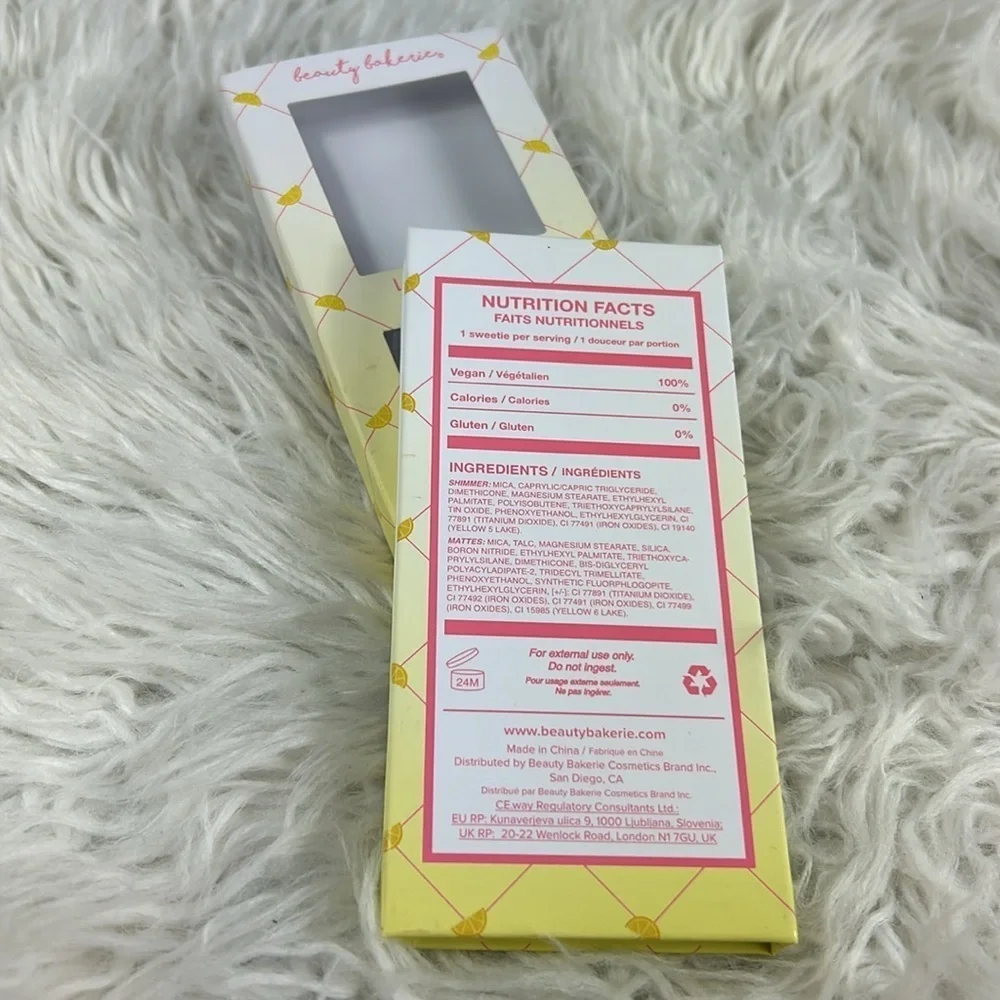 NIB Beauty Bakerie Lemon Bar Face Palette